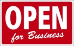 Open for Business Open for Business