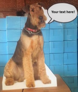 Dog Cardboard Cutout